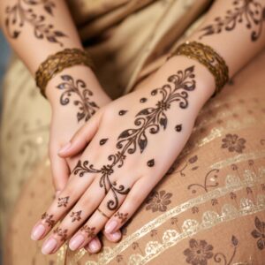 Simple Mehndi Design for all occasions 